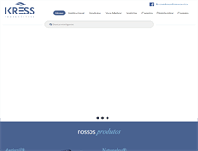 Tablet Screenshot of kress.com.br