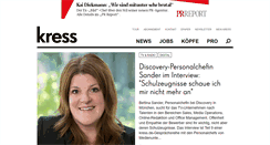 Desktop Screenshot of kress.de